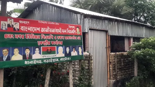 আওয়ামী লী‌গের কার্যাল‌য় এখন বিএনপির দখলে