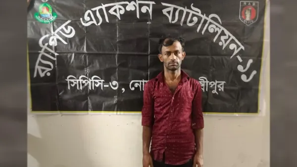 লক্ষ্মীপুরে হত্যাসহ ২০ মামলার আসামি গ্রেপ্তার 