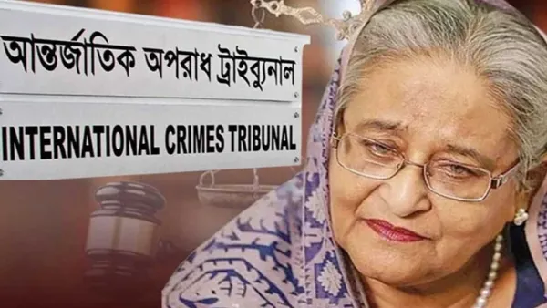 পাঁচ অপরাধ আমলে নিয়ে হাসিনার বিরুদ্ধে পরোয়ানা