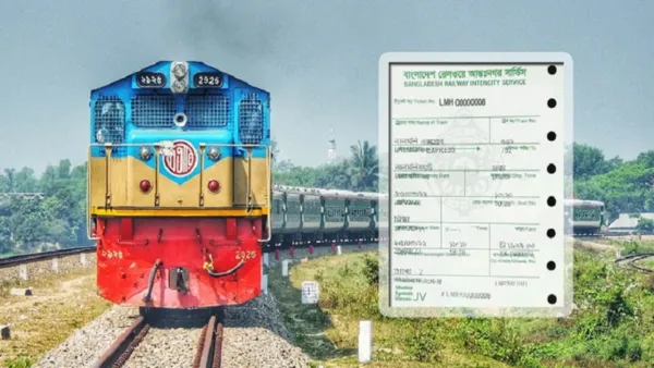 ট্রেনে ফিরতি যাত্রার ১৪ জুনের টিকিট বিক্রি শুরু