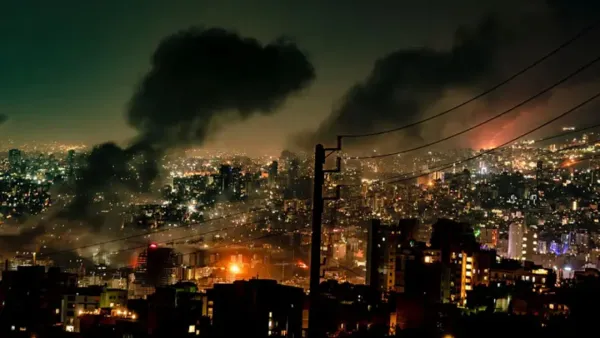 ইরানের রাষ্ট্রীয় টেলিভিশন ভবনে ইসরায়েলের হামলা