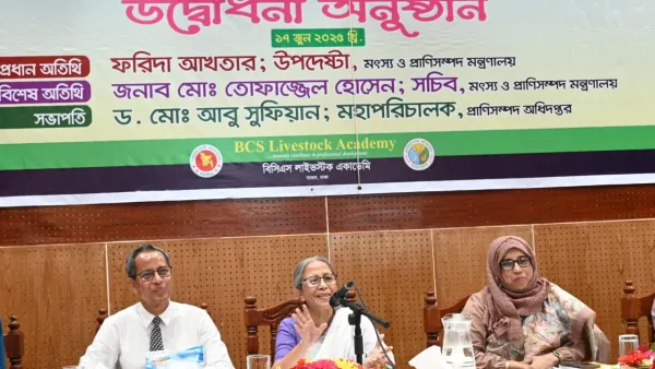 সহায়তা পেলে দেশীয় গবাদিপশু হবে বিশ্বমানের: ফরিদা আখতার