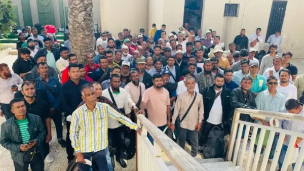 লিবিয়া থেকে দেশে ফিরছেন ১২৩ বাংলাদেশি