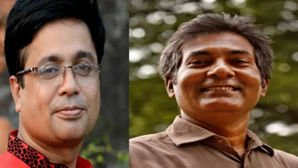ঢাকাস্থ চাঁদপুর জেলা সাংবাদিক ফোরামের সভাপতি রাশেদ শাহরিয়ার, সম্পাদক সফিক শাহীন