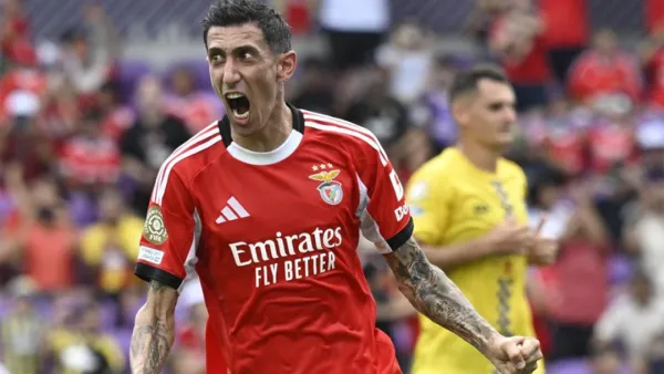 বেনফিকার বড় জয়ে দি মারিয়ার জোড়া গোল