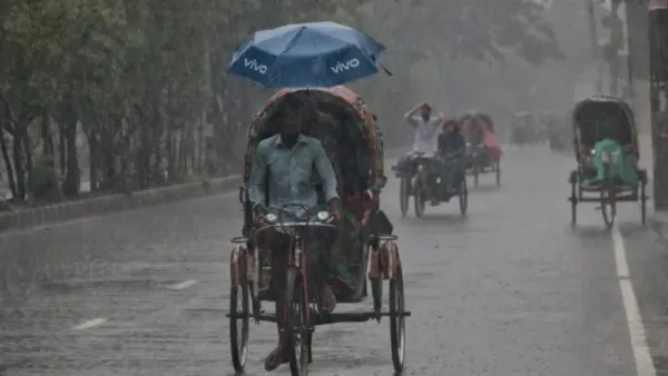 দেশে আগামী পাঁচদিন টানা বজ্রসহ বৃষ্টির পূর্বাভাস