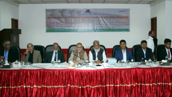 পানি প্রত্যাহারের কারণে সৃষ্ট পরিবেশগত বিপর্যয় জনসমক্ষে আনুন 