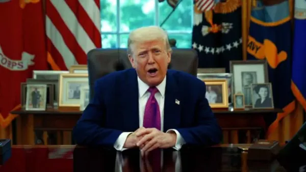 গাজায় যুদ্ধবিরতি চুক্তির আহ্বান ট্রাম্পের