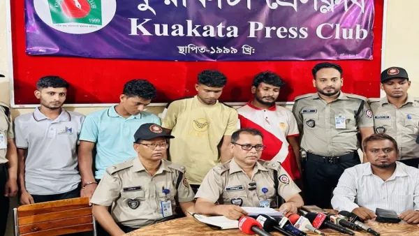 ক্রিস্টাল মেথ-ইয়াবাসহ কুয়াকাটায় ৪ যুবক আটক