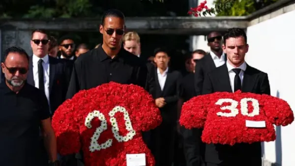 জোটার শেষকৃত্যে যে ফুটবলাররা উপস্থিত হলেন