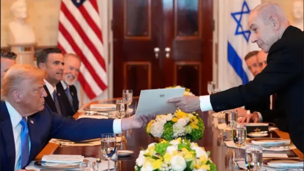 নোবেল শান্তি পুরস্কারের জন্য ট্রাম্পকে নেতানিয়াহুর সমর্থন