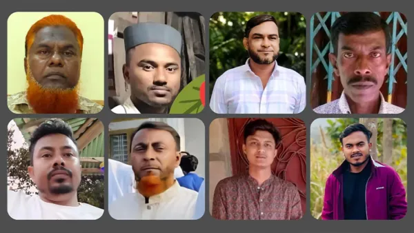 ৮ জনের নামে হত্যা মামলা