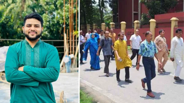 ‘হাসিনায় আস্থা’ মিছিলে শিক্ষকদের দেখলে লজ্জাবোধ হয়