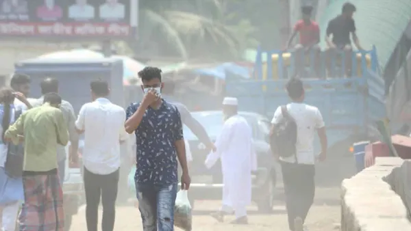 ছুটির দিনেও ‘অস্বাস্থ্যকর’ ঢাকার বাতাস