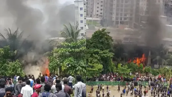 মাইলস্টোনে বিমান বিধ্বস্তের সময় শিশুদের ক্লাস চলছিল