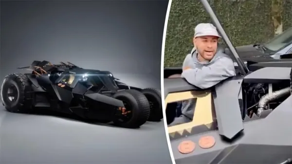 ব্যাটম্যানের গাড়ি কিনলেও রাস্তায় চালাতে পারবেন না নেইমার