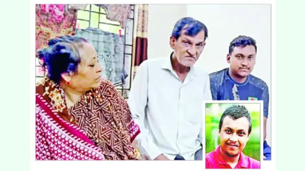 বাবা-মা বুকে ধরে রেখেছেন ছেলের স্মৃতি