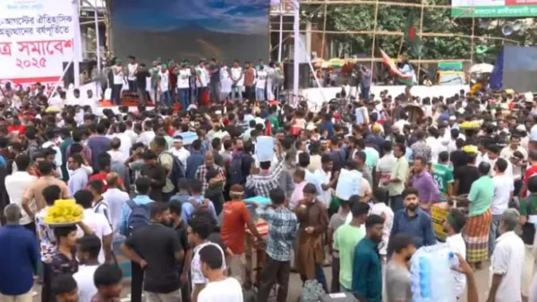 সমাবেশে অংশ নিতে শাহবাগে আসছেন ছাত্রদলের নেতাকর্মীরা (ভিডিও)