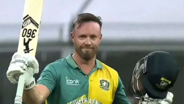 ফাইনালে সেঞ্চুরি করে দ. আফ্রিকাকে চ্যাম্পিয়ন করলেন ডি ভিলিয়ার্স