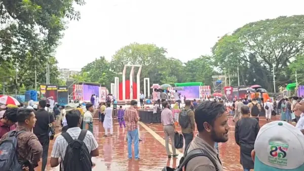 শহীদ মিনারে এনসিপির সমাবেশের সর্বশেষ পরিস্থিতি