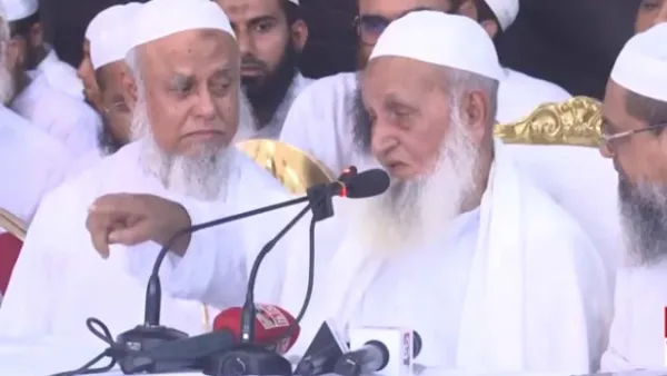 জামায়াতকে ‘ভণ্ড ইসলামী দল’ বললেন হেফাজতের আমির