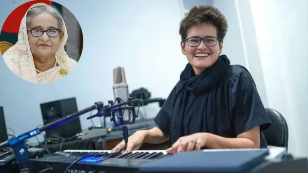 এবার শেখ হাসিনাকে নিয়ে গাইলেন সায়ান