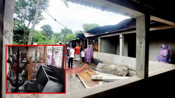 চতুর্থ স্ত্রীকে পিটিয়ে হত্যা, ‘মাদক ব্যবসায়ী’র বাড়ি পুড়িয়ে দিলো জনতা