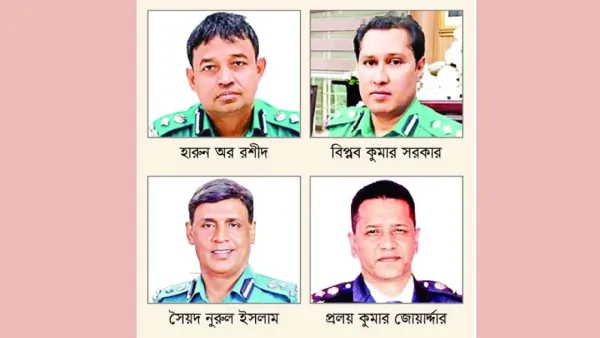 পদক বাতিল হারুন, বিপ্লবসহ ৪০ পুলিশ কর্মকর্তার
