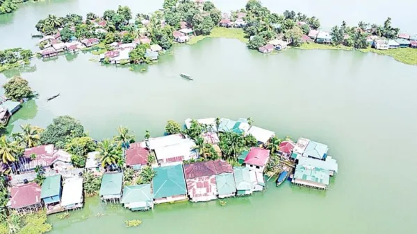 রাঙামাটিতে ৩০ হাজার মানুষ পানিবন্দি ফল ও ফসলের ক্ষতি