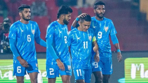 ৯ বছরে সবচেয়ে নিচে ভারতীয় ফুটবল
