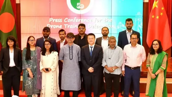 ড্রোন শো পরিচালনার প্রশিক্ষণ নিতে চীন যাচ্ছেন ১১ জন