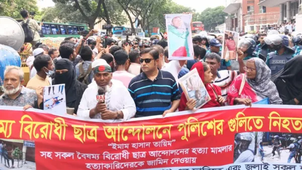 আল্টিমেটাম দিয়ে সড়ক ছাড়লেন জুলাই শহিদের স্বজন ও আহতরা 