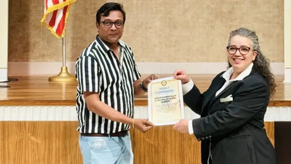 যুক্তরাষ্ট্রে সম্মাননা পেলেন অভিনেতা মিলন