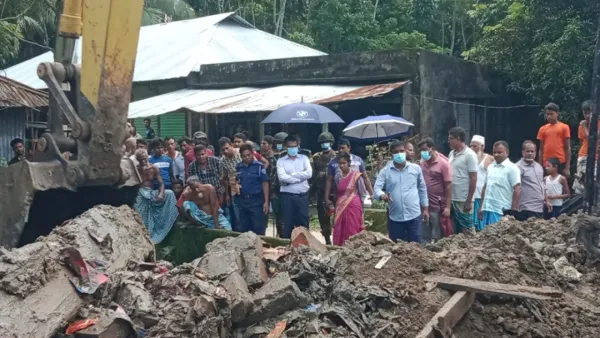 কোম্পানীগঞ্জে খাল দখলমুক্ত করতে উচ্ছেদ অভিযান
