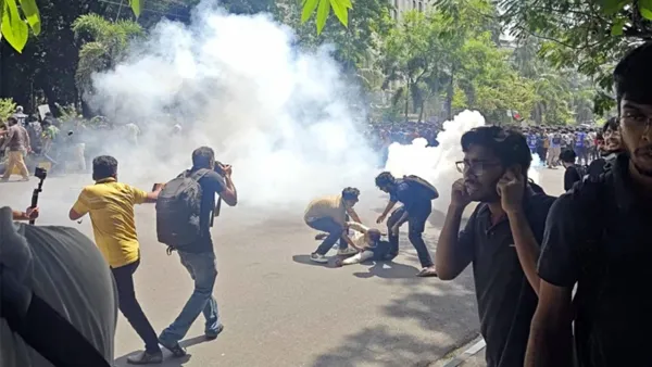 পুলিশ-প্রকৌশল শিক্ষার্থীদের পাল্টাপাল্টি ধাওয়া, আহত হয়ে ৫ জন ঢামেক হাসপাতালে 