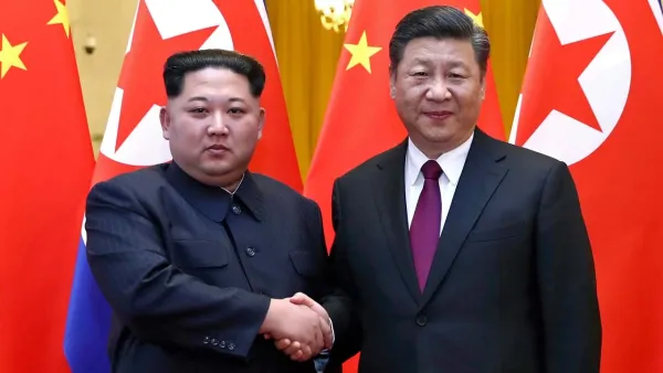 চীনের সামরিক কুচকাওয়াজে অংশ নেবেন কিম জং উন