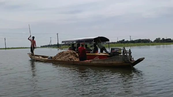 ইজারাবিহীন বালু উত্তোলন-পরিবহন, ৫ জনের কারাদণ্ড