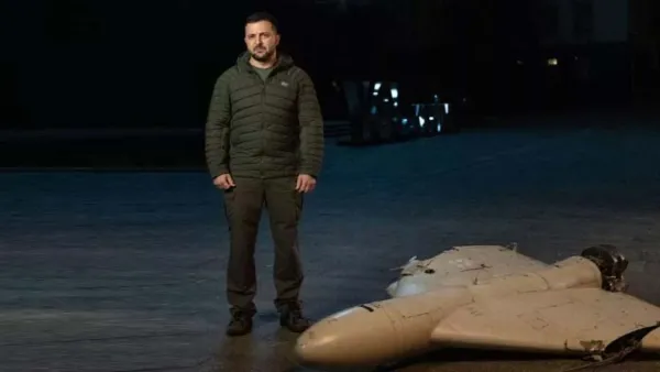 ইউক্রেনে রাশিয়ার ড্রোন হামলা, প্রতিশোধ নেওয়ার হুঁশিয়ারি জেলেনস্কির