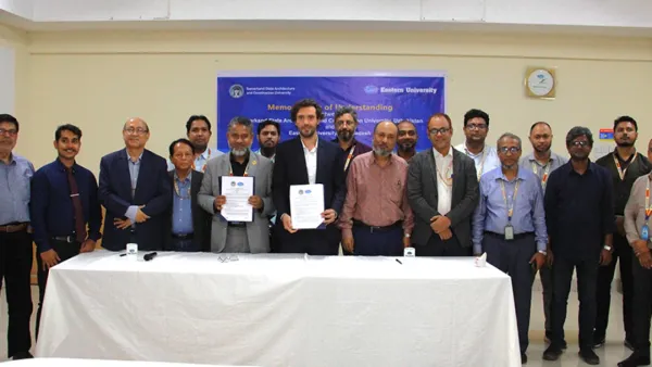 ইস্টার্ন ইউনিভার্সিটি ও সামারখান্দ বিশ্ববিদ্যালয়ের মধ্যে চুক্তি স্বাক্ষর