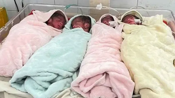 টাঙ্গাইলে একসঙ্গে চার সন্তানের জন্ম