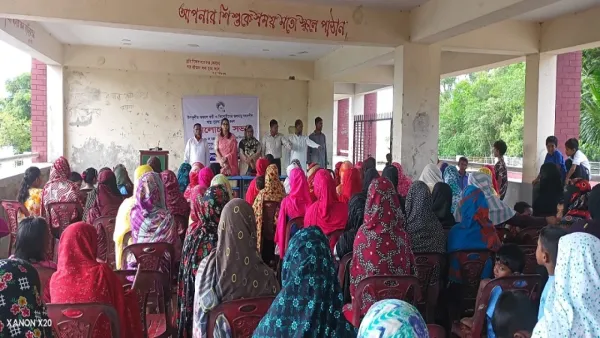 উপকূলীয় অঞ্চলে নারী ও কিশোরীদের স্বাস্থ্য সুরক্ষা নিশ্চিতে আলোচনা সভা