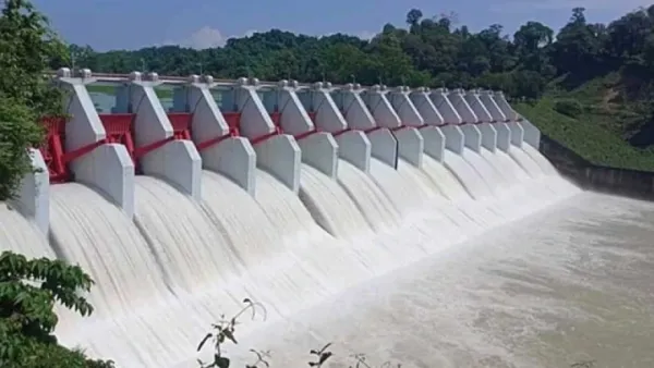 ফের খুলে দেওয়া হলো কাপ্তাই বাঁধের জলকপাট