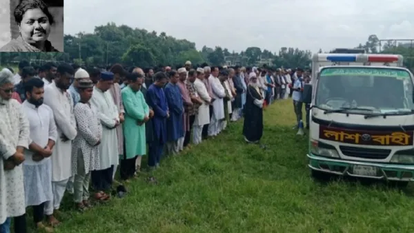 জাবি শিক্ষক জান্নাতুল ফেরদৌসের জানাজা সম্পন্ন