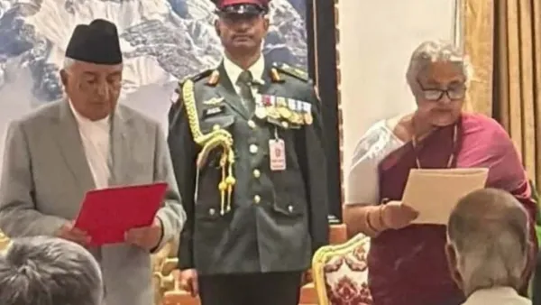 প্রথম নারী প্রধানমন্ত্রী পেল নেপাল