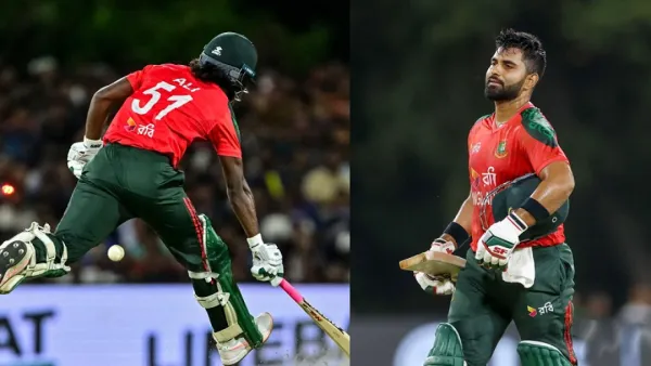 জাকের-শামীমের দায়িত্বশীল ব্যাটিংয়ে বাংলাদেশের ১৩৯