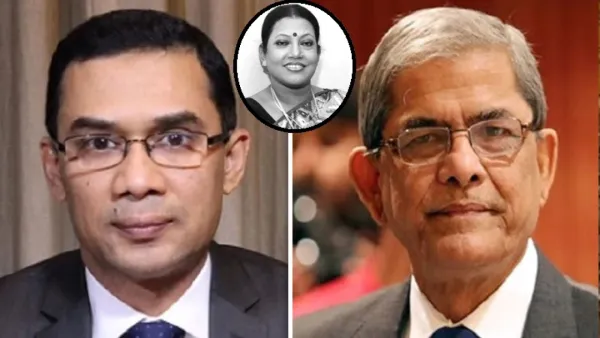ফরিদা পারভীনের মৃত্যুতে তারেক রহমান-মির্জা ফখরুলের শোক