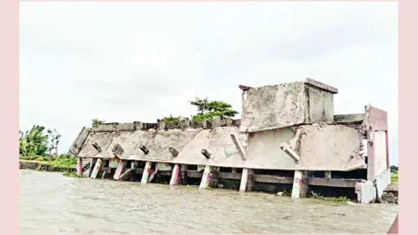 পদ্মার গর্ভে বিলীন বিদ্যালয় ভবন