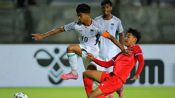 নেপালকে ৪ গোলে উড়িয়ে মিশন শুরু বাংলাদেশের