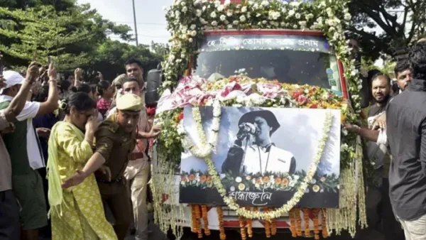 ৩ দিনের রাষ্ট্রীয় শোক, জুবিনকে শেষ শ্রদ্ধা