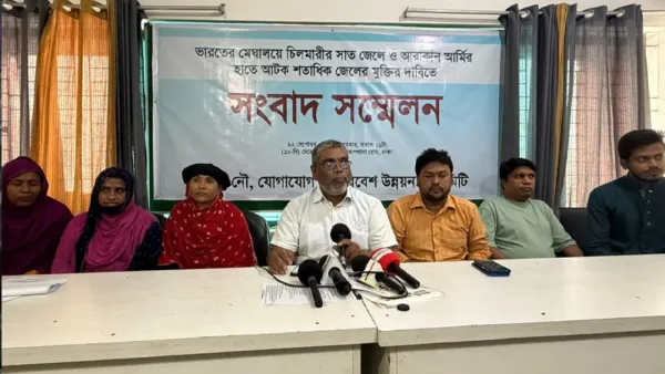 বিএসএফ ও আরাকান আর্মির হাতে আটক শতাধিক জেলেকে উদ্ধারের দাবি